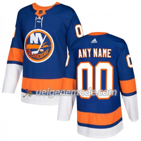 Herren Eishockey New York Islanders Trikot Custom Adidas 2017-2018 Royal Authentic